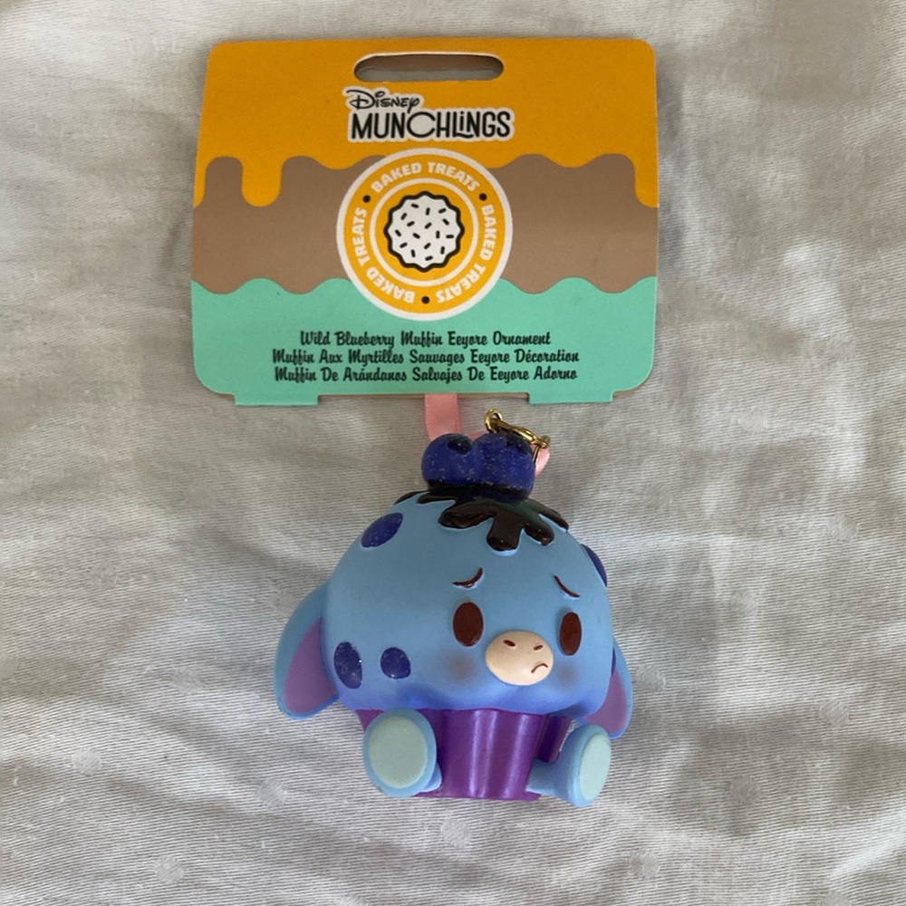 Disney Munchlings Wild Blueberry Muffin Eeyore Ornament